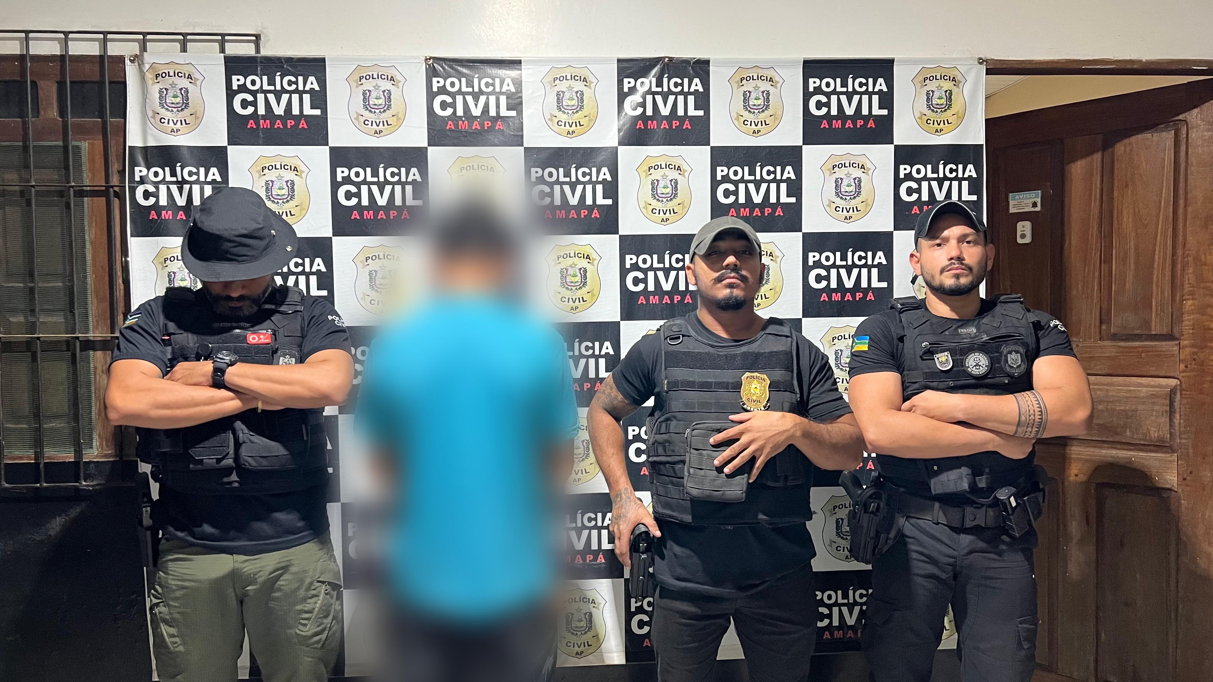 EM TARTARUGALZINHO, POLÍCIA CIVIL PRENDE INDIVÍDUO ACUSADO PELA PRÁTICA DO CRIME DE ROUBO